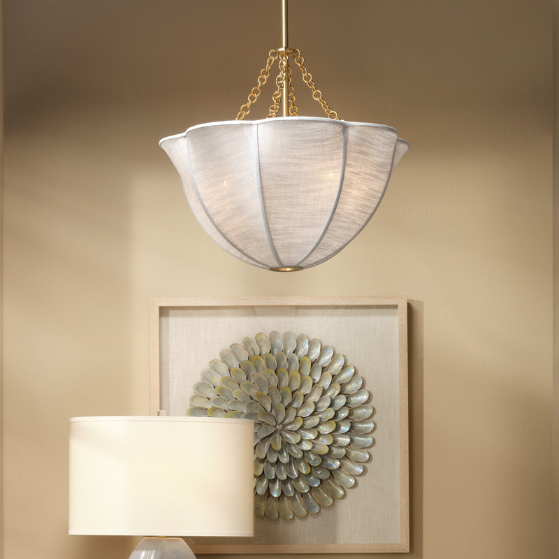 Aire Chandelier, Blue