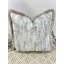 Abstract Silver Square Cushion Cover