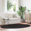 Rugs Black Synthetic Non-Slip Accent Rug-1956119687