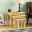 Recdo Solid Wood Nesting Tables