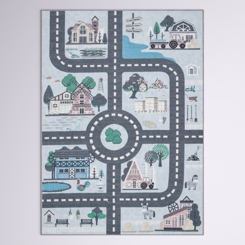 Tapis Amsterdam, Rectangle 4 pi 4 po x 6 pi