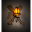 Paddle 1 - Light Candle Wall Light