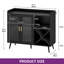 106 cm Iron Bar Cabinet Bar Cabinet