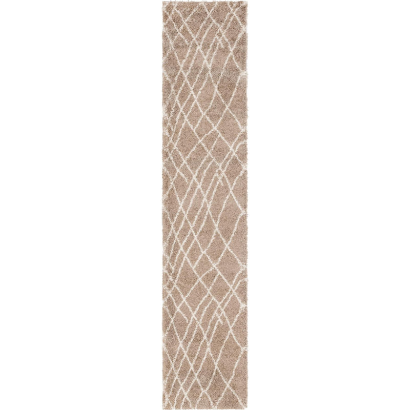 Geometric Indoor Rug, Runner 2'7" x 13'