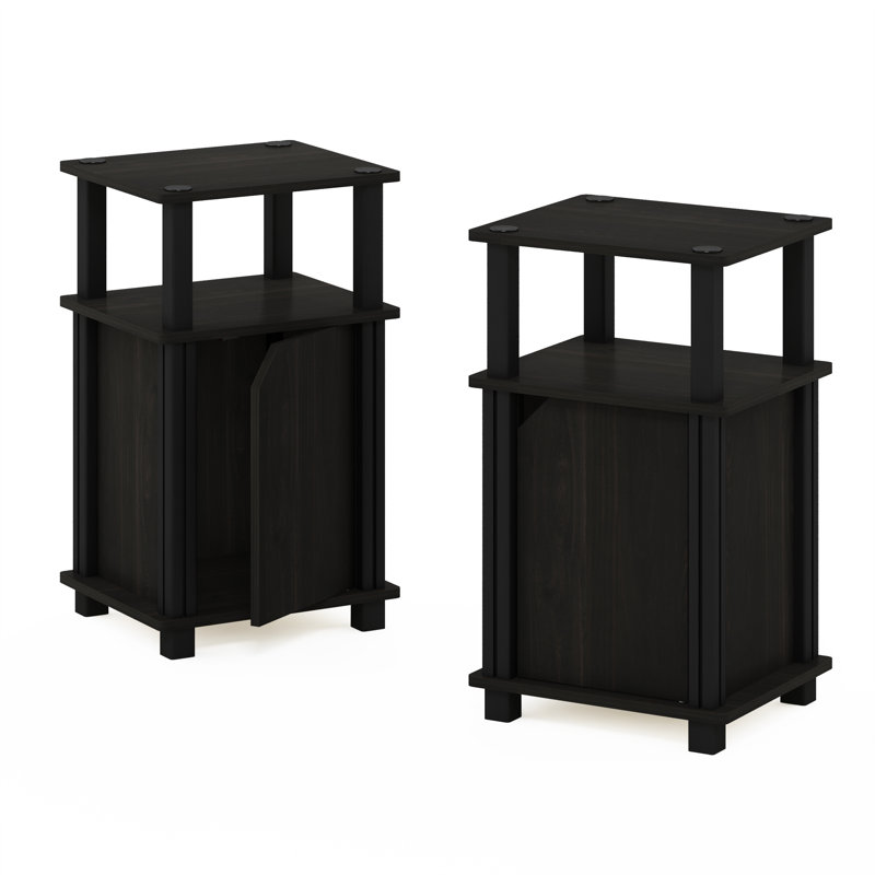 Dontaz Side Table Set, Espresso