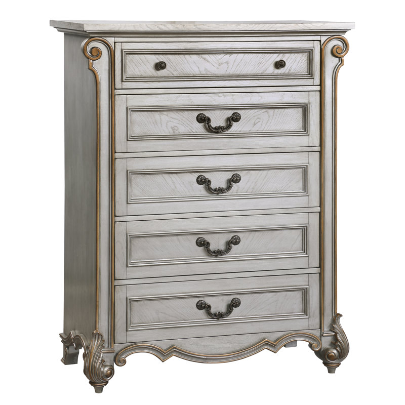 Loert Silver Bedroom Set, Queen