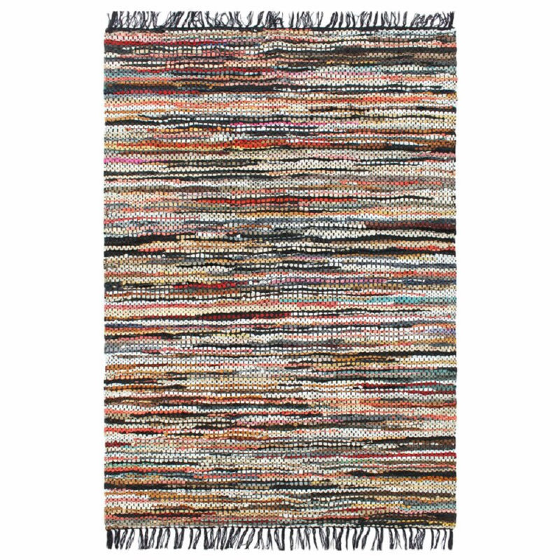 Tribeca Striped Hand Woven Area Rug, Rectangle 90 x 150cm