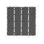 Carreaux de terrasse en plastique à emboîtement, paquet de 44 tuiles de patio, 12 po x 12 po carré extérieur imperméable à l'eau, toutes saisons, extérieur et intérieur