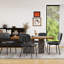 Dining Chairs, Upholstered Mid Century Modern Kitchen Dining Room Accent Chairs-1971126755-1950555175