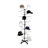 Aulbree 7-Tier Hat Rack Stand 35 Cap Holders, Sturdy Iron Frame for Home & Retail Display Easy Assembly-1586099343