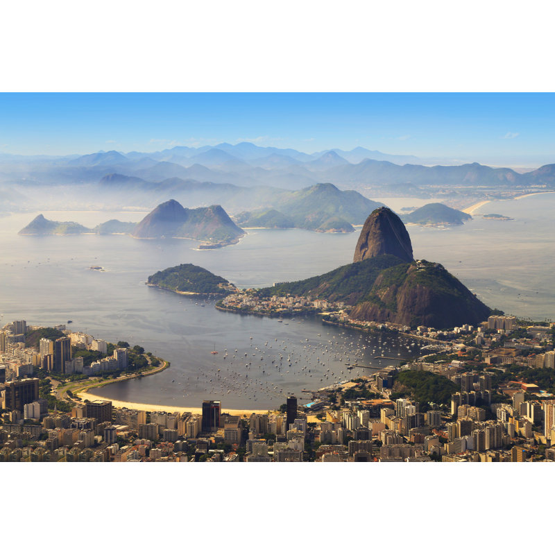 Rio de Janeiro, Brésil - Photographie sur toile tendue, L 12 po x H 8 po