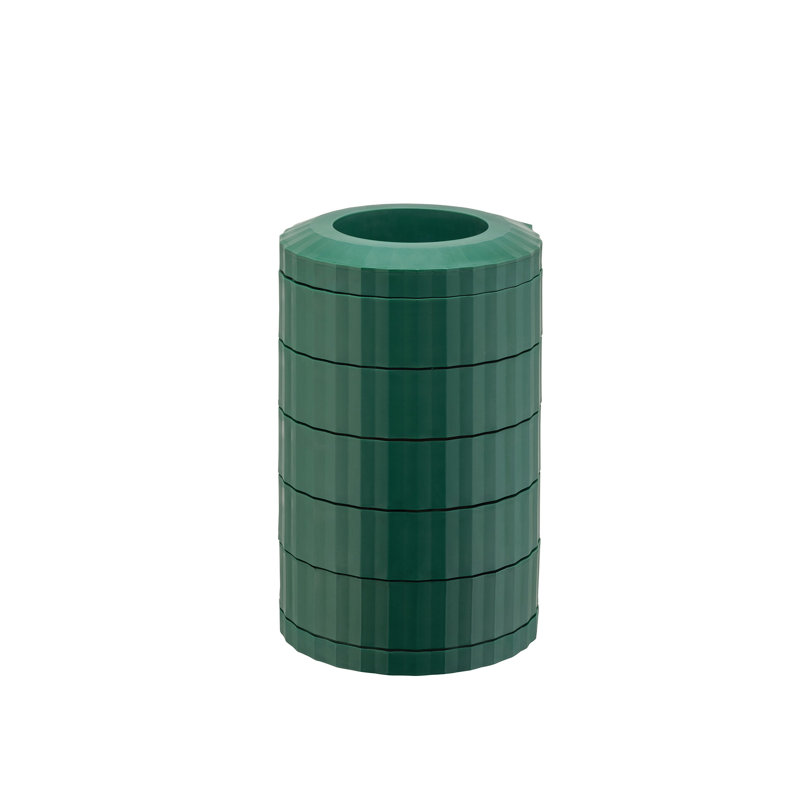 Alessi Plisse Coffee Capsule Holder  , Green