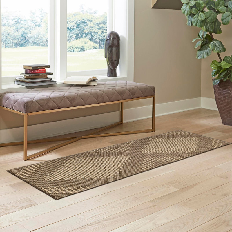 Sheglita Abstract Indoor Rug, Runner 2'9" x 6'1"