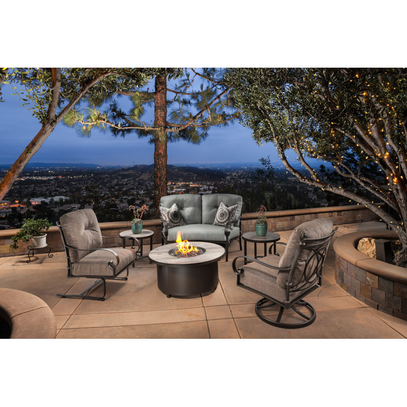Pasadera Outdoor Lounge Chair, Sahara Cafe, Carbon Black