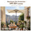 210cm Balcony Parasol-2106330582