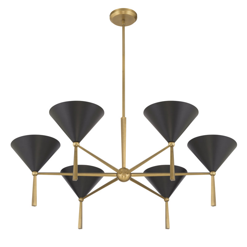 Cortan 36" 6-Light Chandelier