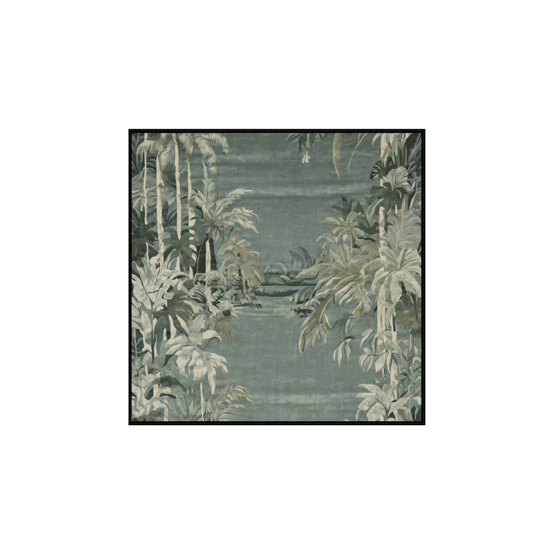 Machine Washable Gray Area Rug, Square 6'
