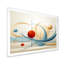 «Red Moon Retro Celestial Landscape I», reproduction sur toile-174570938-174570942