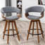 Tabouret de comptoir pivotant 26 po Joeanne