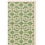 Tapis intérieur / extérieur vert / beige Arneshia-916974659