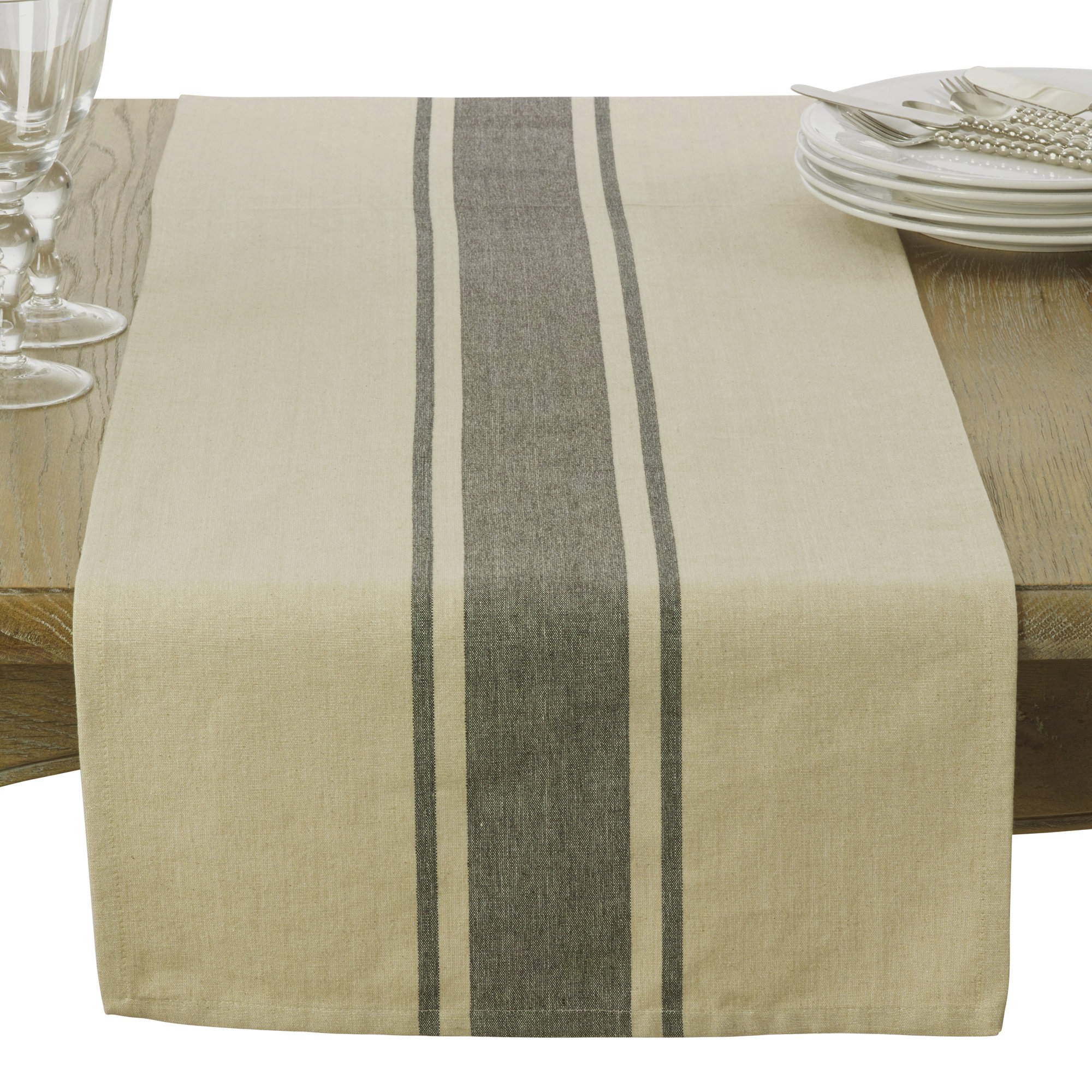 Hambrook No Pattern Table Runnner, 108" x 16"