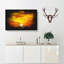 Striking Orange Sunset - Wrapped Canvas-56642620