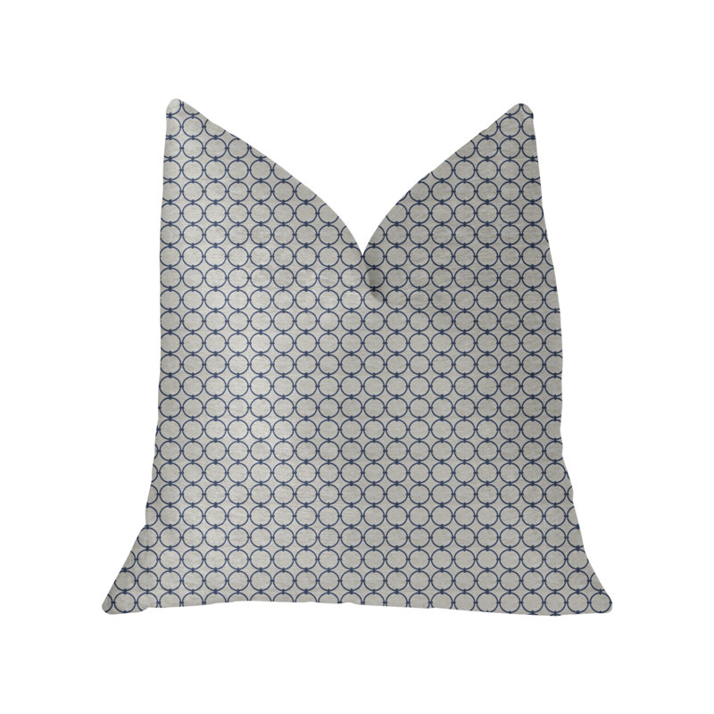 Object Lens Geometric Reversible Throw Pillow, 20" x 20"