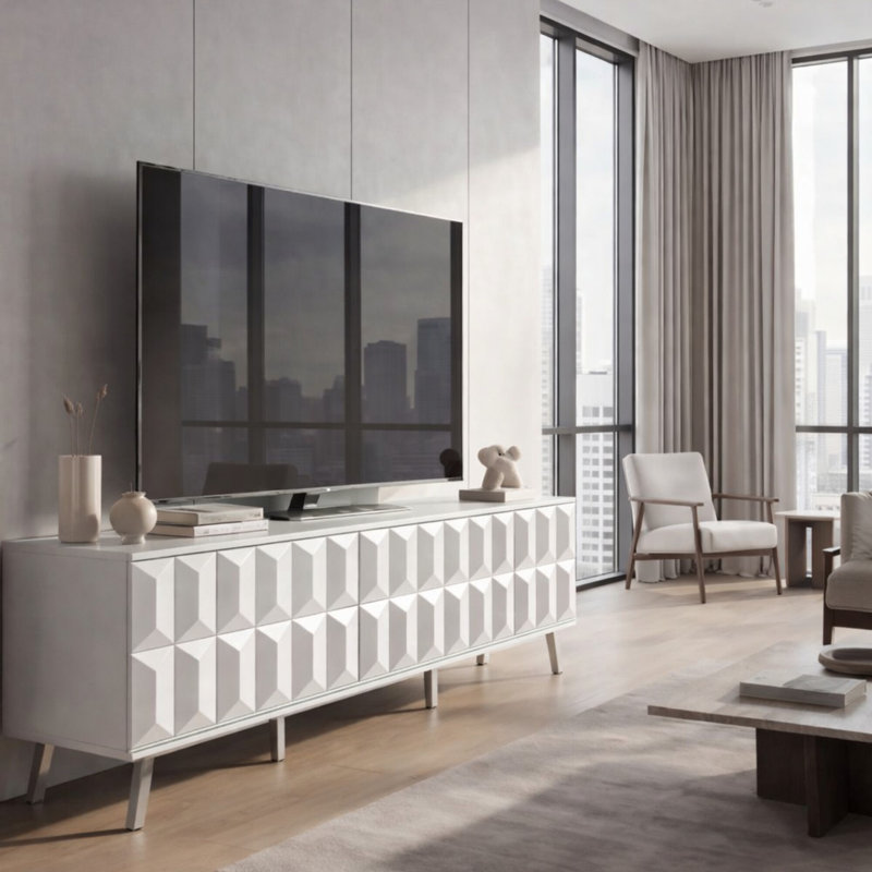 ELEVATE TV Cabinet, White