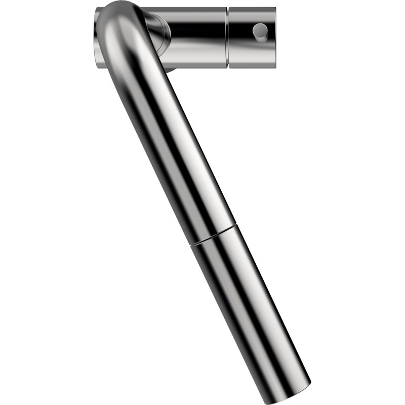 Schock Single Lever Monobloc Tap, Solid Stainless Steel