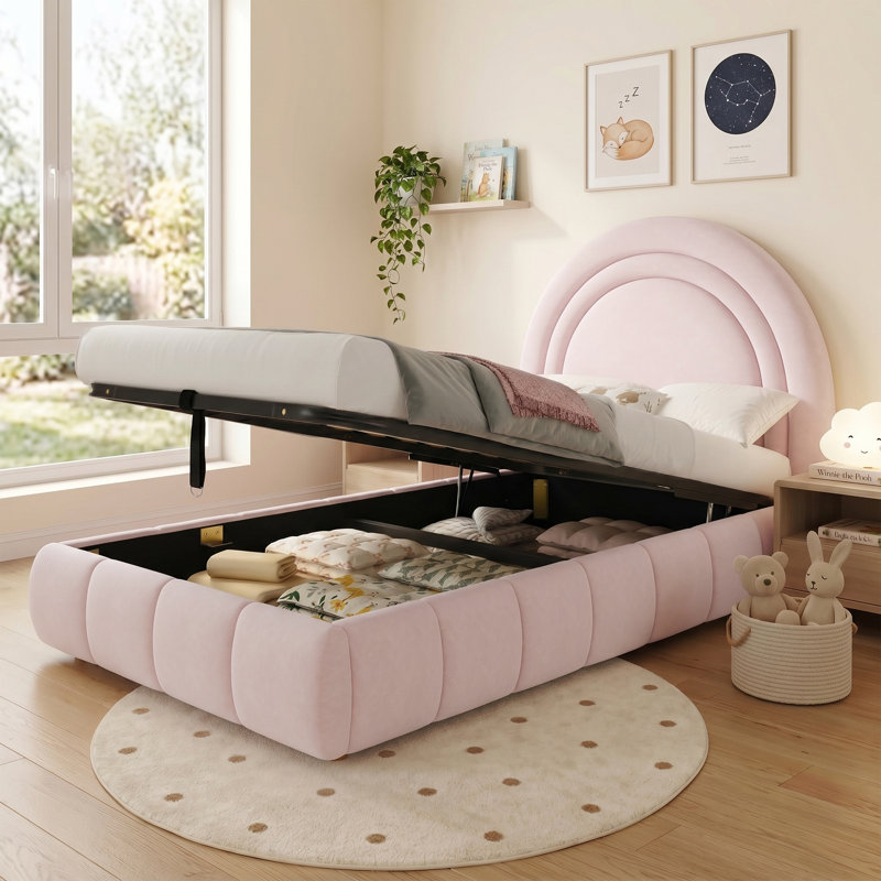 Bed, Pink