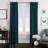 London Solid Room Darkening Rod Pocket Single Curtain Panel-53126618-53126616