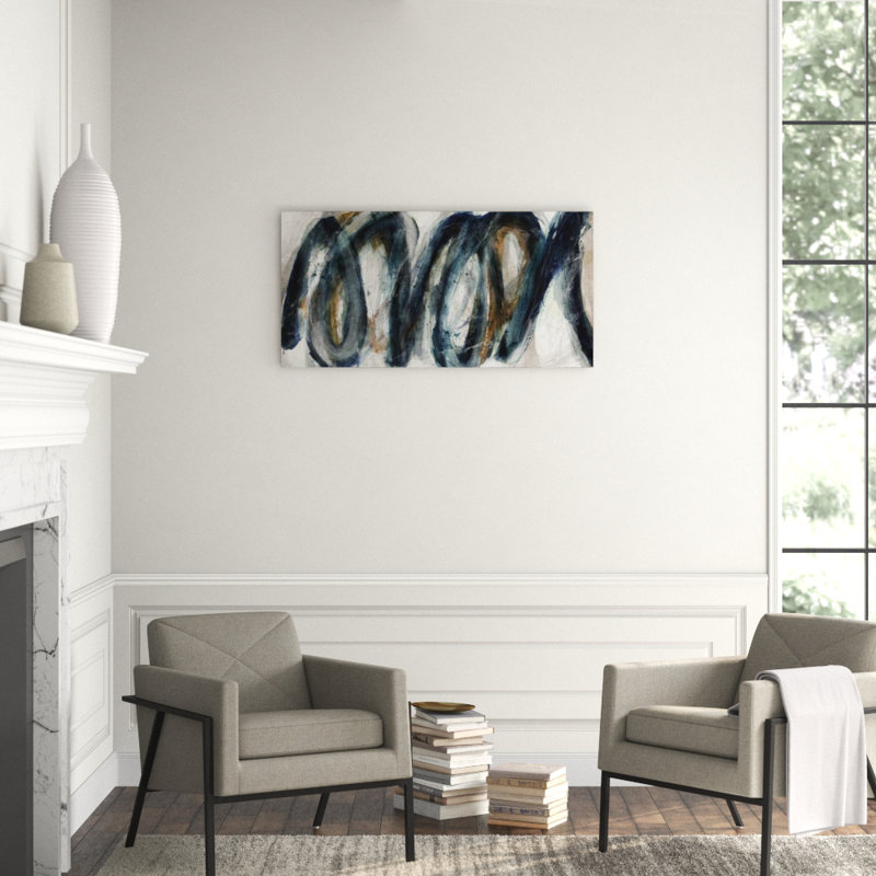 Infinity Movement Painting by Mari Urasawa, 24" H x 48" W, Outdoor