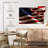 Borges Rippled American Flag-107469459