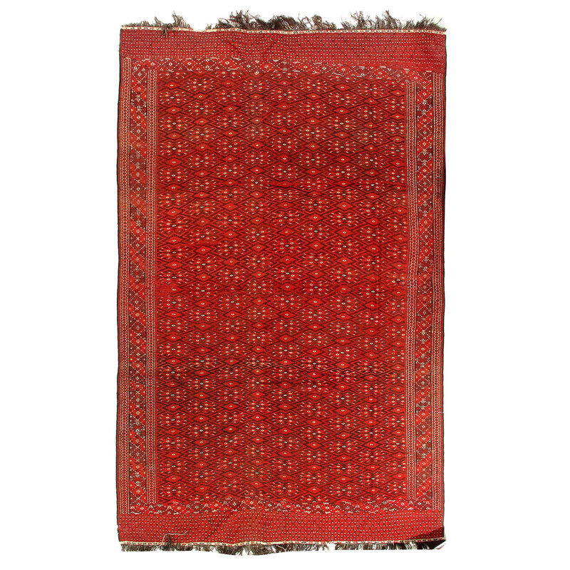 Tapis rouille Sumac Kilim tissé à la main 7 pi 5 po x 12 pi