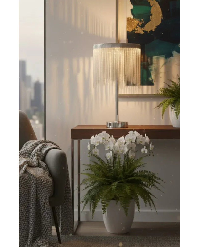 Gayton Tassel LED Table Lamp