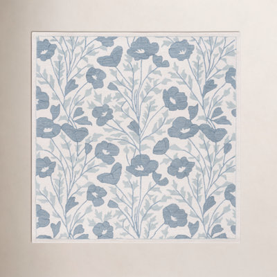 Hand-Tufted Wool Floral Rug
