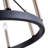 Marsden 8 - Light Dimmable Wagon Wheel Chandelier