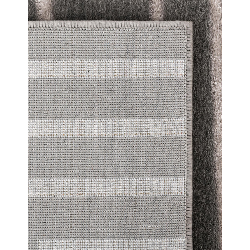 Latitude Run® Mirage Nikica Rug Gray and Silver, Rectangle 10' x 13'1"