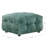 Amalfi Oversized Ottoman - Aqua-51759949