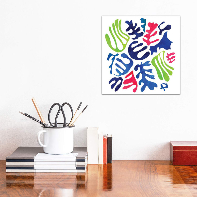 Homage To Matisse III by Pamela Staker - Wrapped Canvas Print, 30.48 cm H x 30.48 cm W