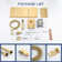 Rainier 22" Rainfall Complete Shower System with with Rainfall & Waterfall Spray, Handheld and Rough-in Valve Included