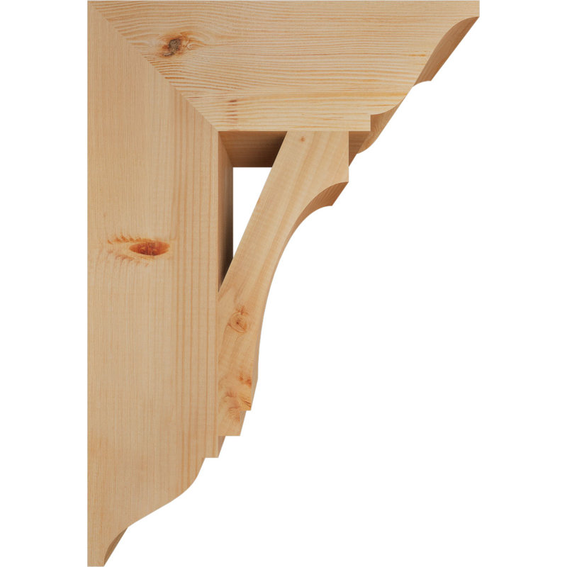 Support impérial traditionnel, H 26 po x l 5,5 po x P 18 po, Douglas (lisse)