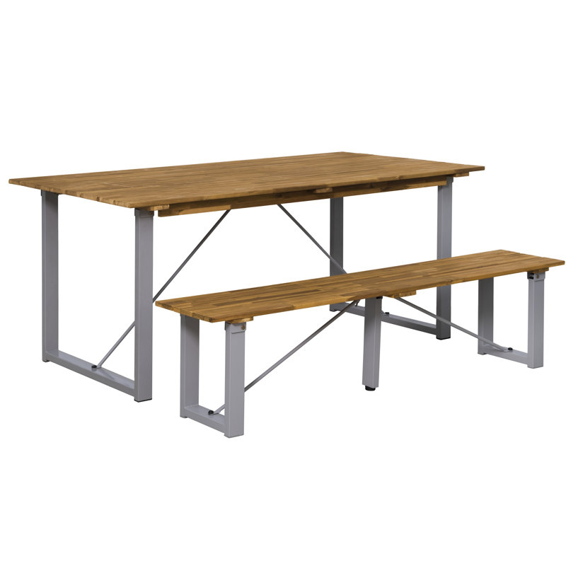 Morland Steel Outdoor Bench