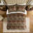 4 Piece Red Comforter Set Red