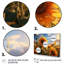 Snejana, Allemagne, tournesol, paradis, lever de soleil I - impression-343143504-419526308