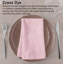 Serviette carrée en polyester et coton-1108139899