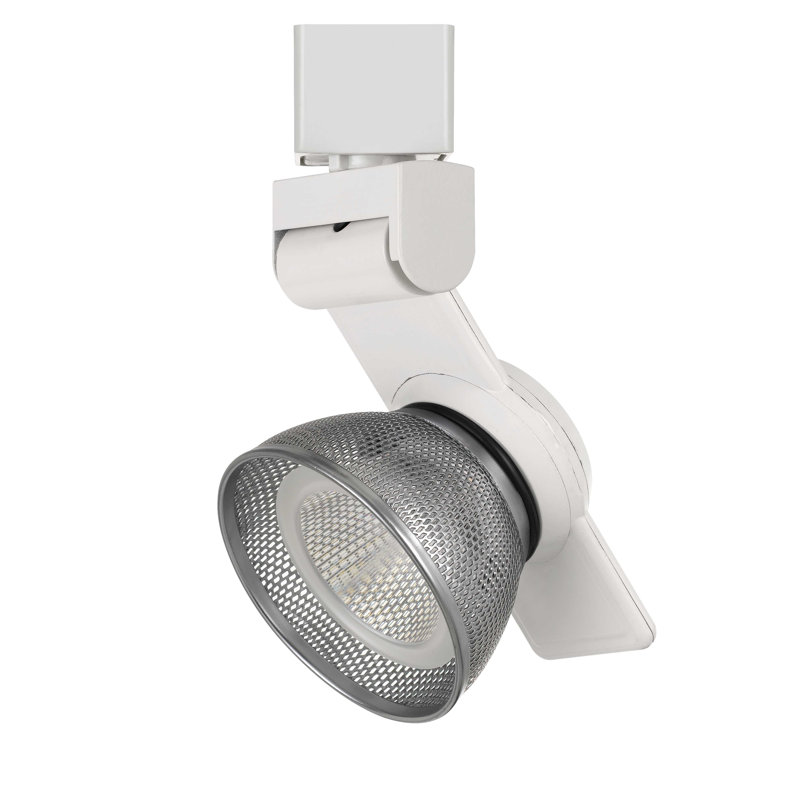Tête de luminaire de rail del, Acier brossé, Rouille