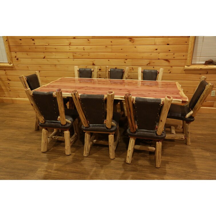 Fordwich 9 Piece Solid Wood Dining Set