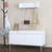 Wall-Mounted Entryway Shelf With Hooks And Storage Bench Set, Modern White Shoe Cabinet With Cushion And Closed Storage For Hallway, Bedroom, Or Mudroom