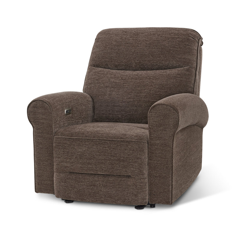 100.1cm Wide Wall Recliner Standard Recliner, Brown